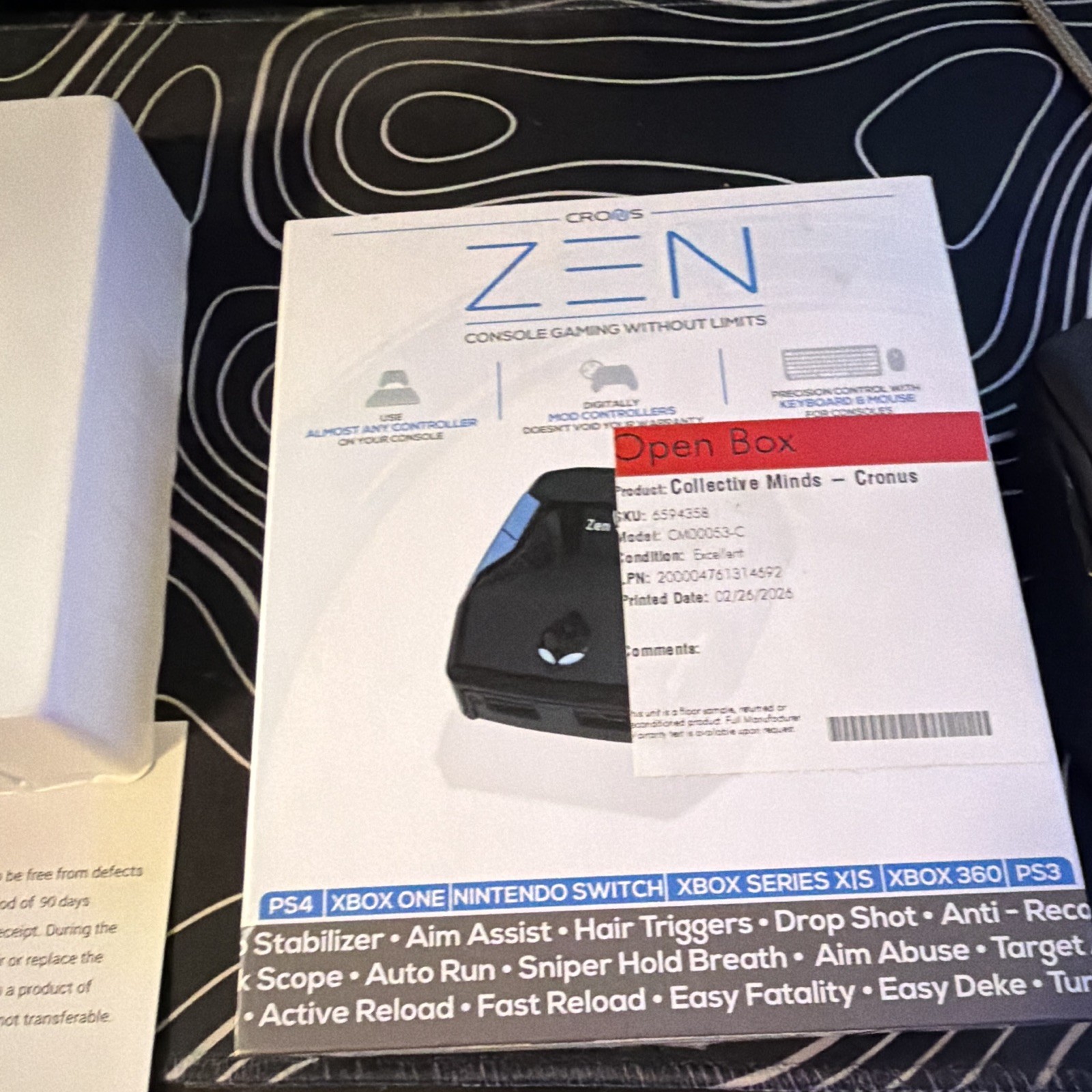 Collective Minds Cronus Zen Multi-Platform Adapter Black/Blue