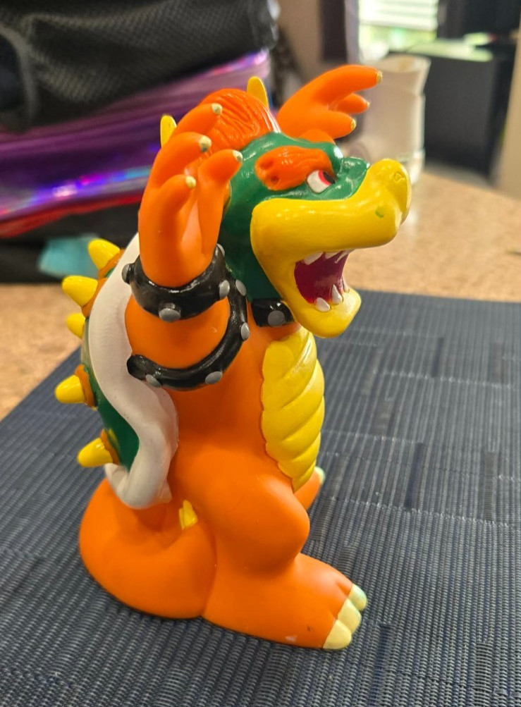Bowser Nintendo Power Mail Away Figure RARE