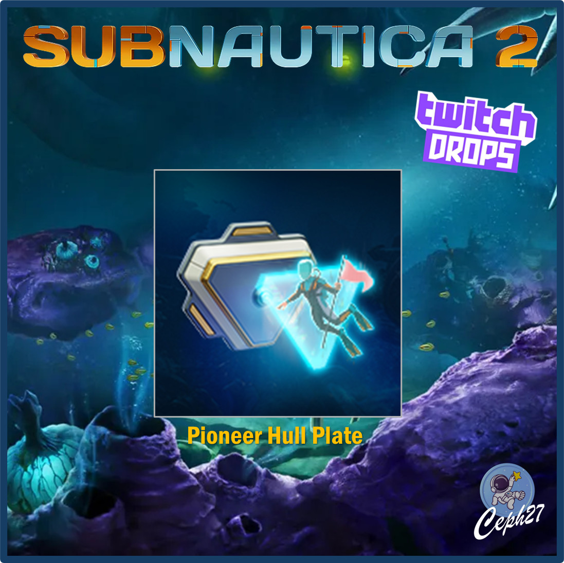 Subnautica 2 Twitch Drop – Pioneer Hull Plate