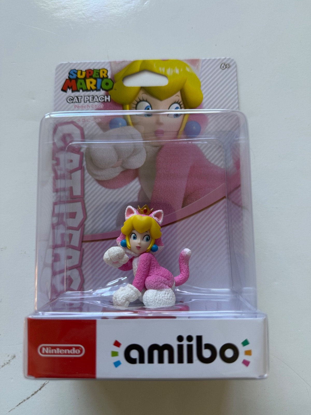 Cat Peach Amiibo Super Mario Series (Nintendo Wii) New Factory Sealed OOP