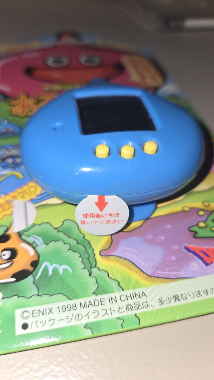 Dragon Quest Arukundesu Virtual Pet Slime Pedometer LCD LSI ENIX Japan