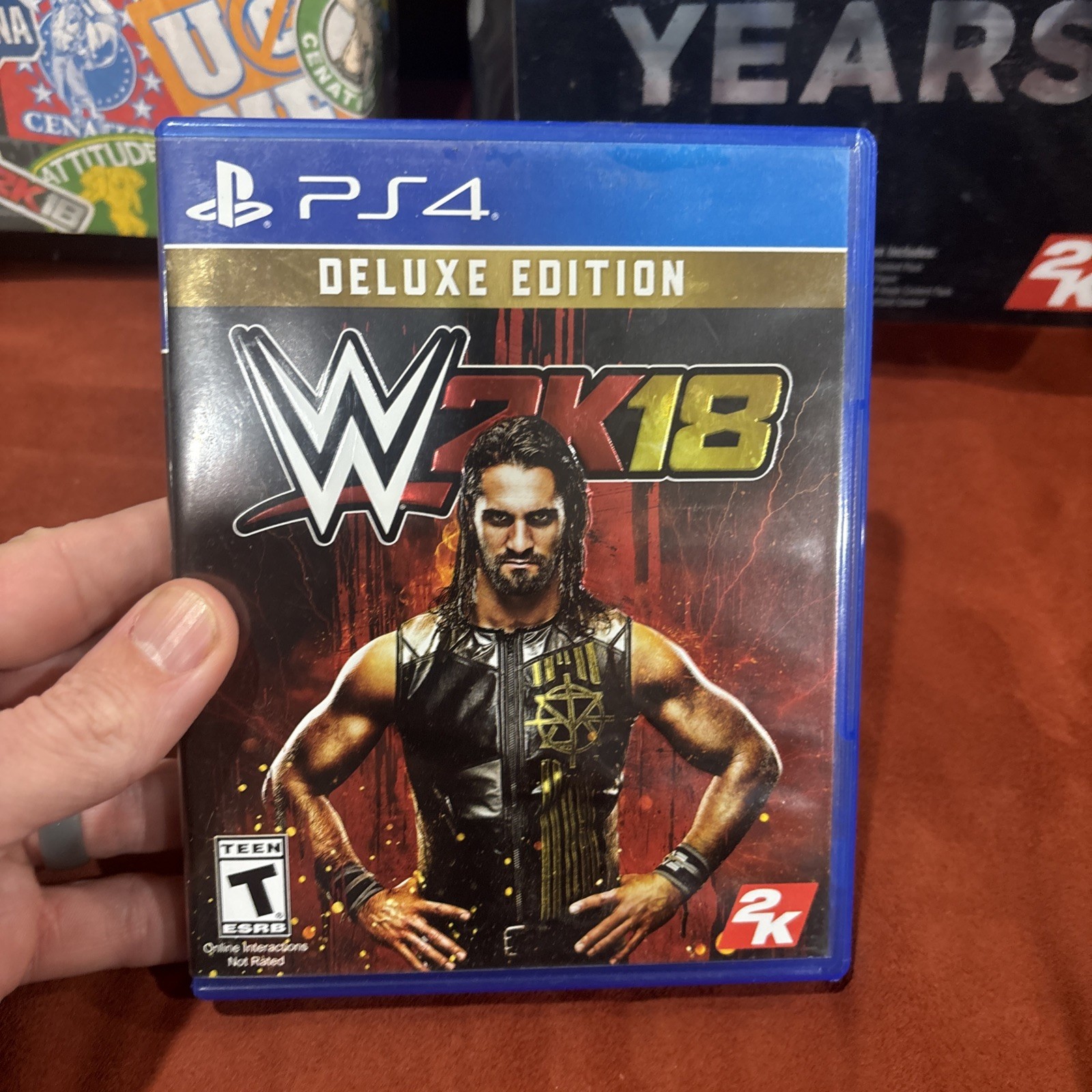 WWE 2K18 Cena (Nuff) Collector’s Edition (PlayStation 4 PS4) Complete Auto Relic