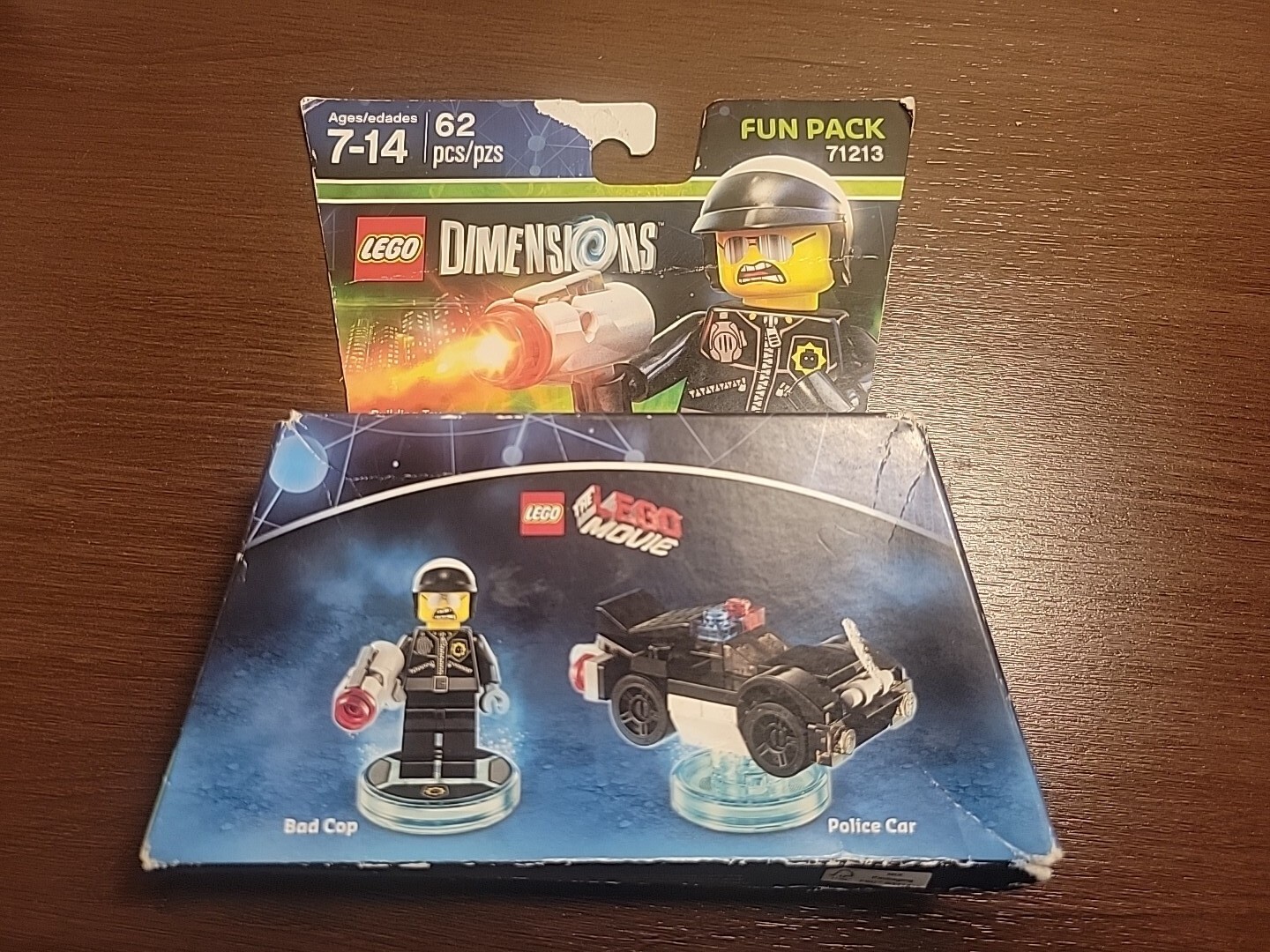 New Sealed Lego 71213 Dimensions The Lego Movie Fun Pack Bad Cop And Police Car