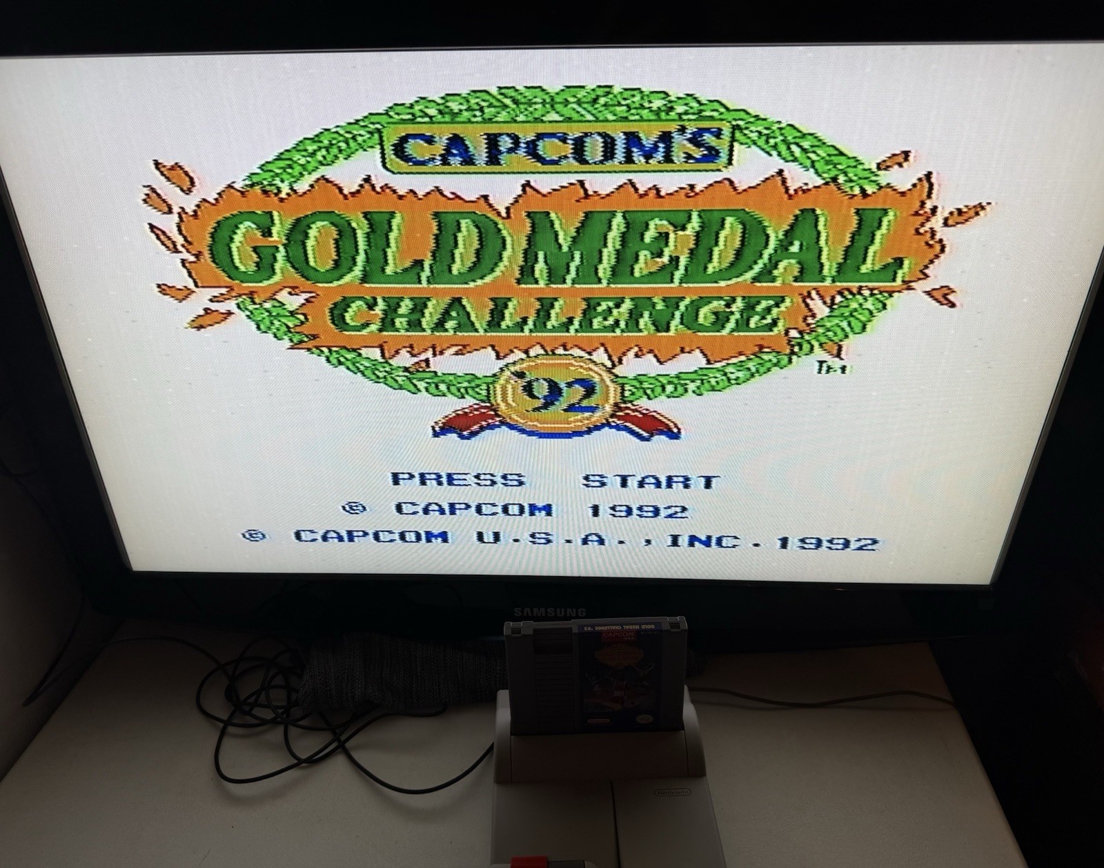 Gold Medal Challenge ‘92 CART ONLY (Nintendo, NES 1992) Combine Shipping🔥
