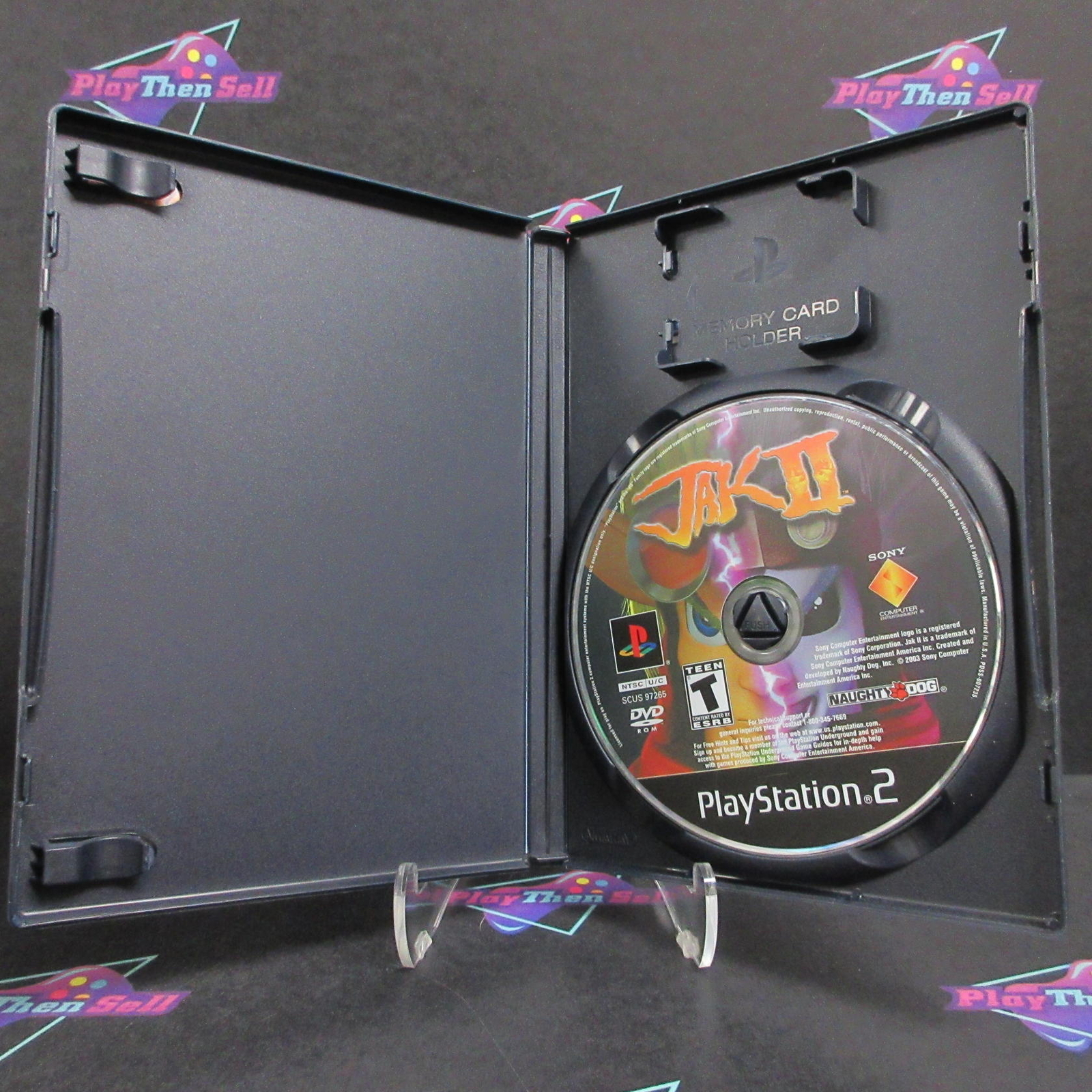 Jak II PS2 PlayStation 2 – 1 Year Warranty VG