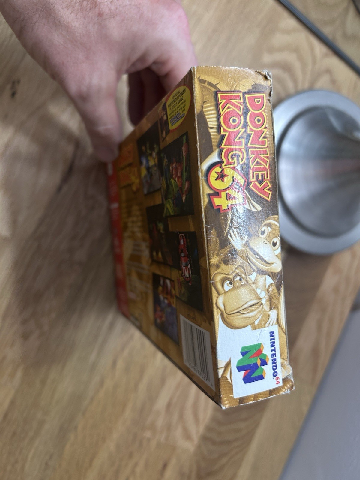 Donkey Kong 64 N64 CIB Complete In Box Collector’s Edition Yellow Cart No ExPak