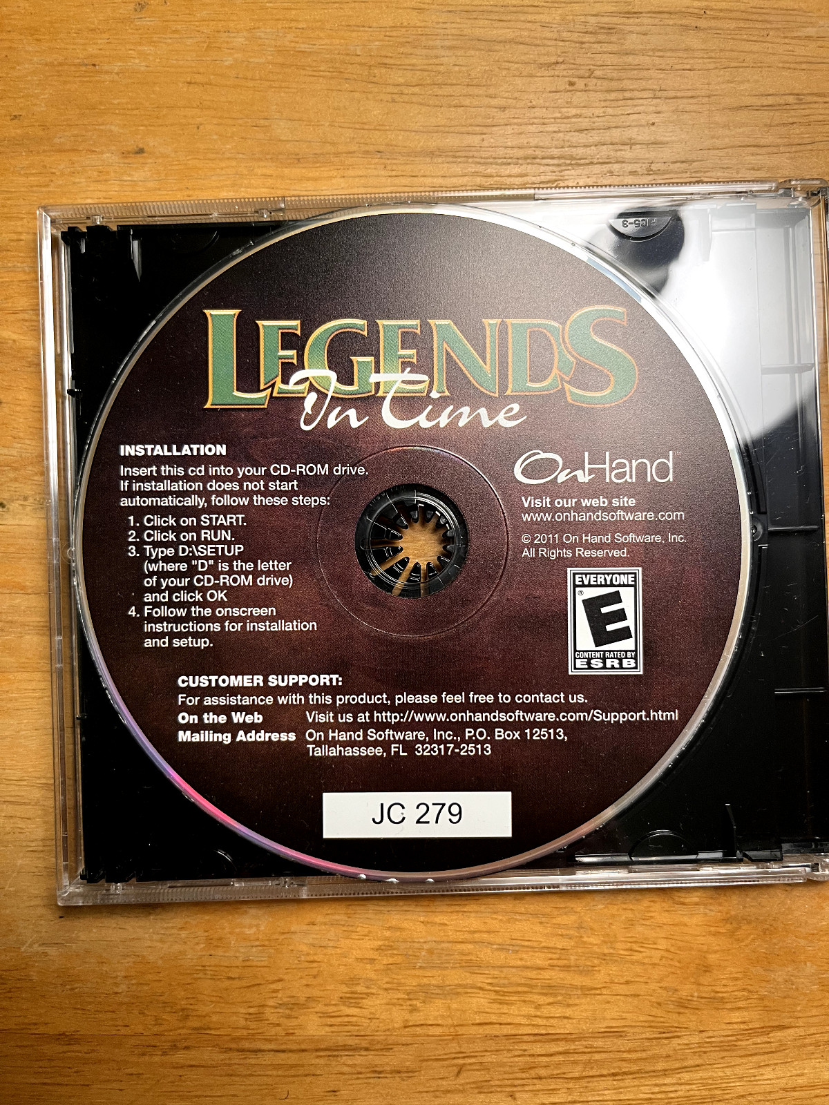 Legends In Time 3 Pack (PC, 2011)