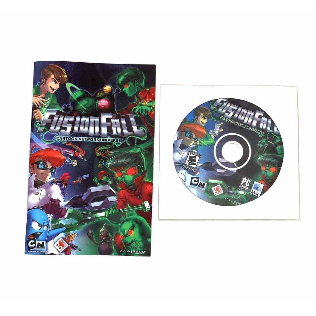 FusionFall Cartoon Network Universe (Windows, Mac) Victory Pack NEW & Sealed