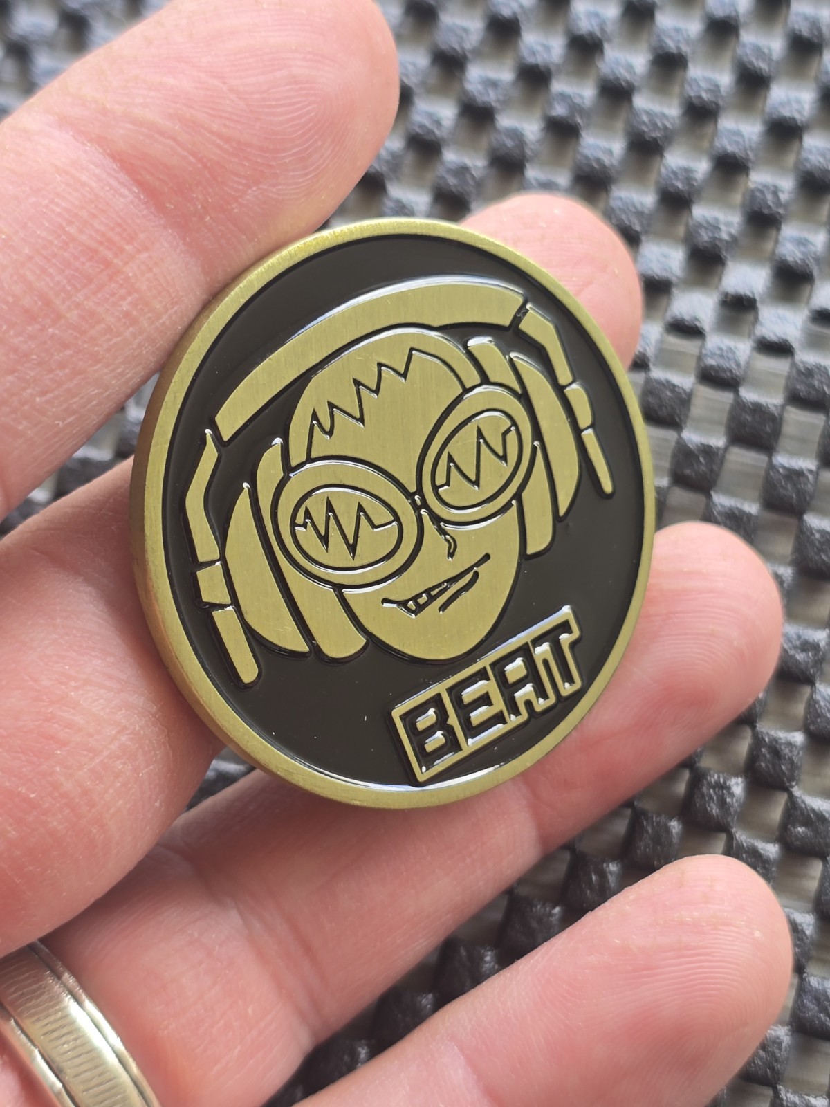 Jet Set Radio Sega Shop UK Coin Medal Exclusive Rare Promo GENESIS SATURN CD 32