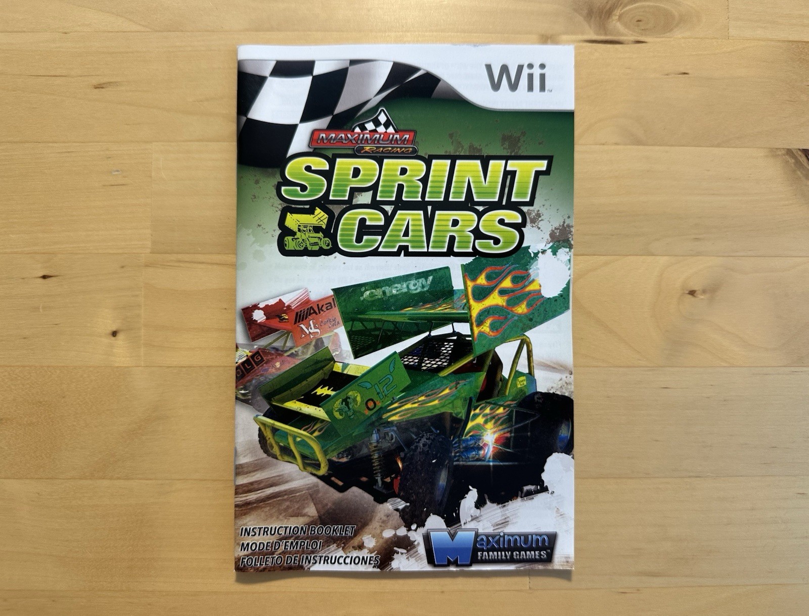 Maximum Racing: Sprint Cars – CIB – Rare Maximum Games Nintendo Wii Game
