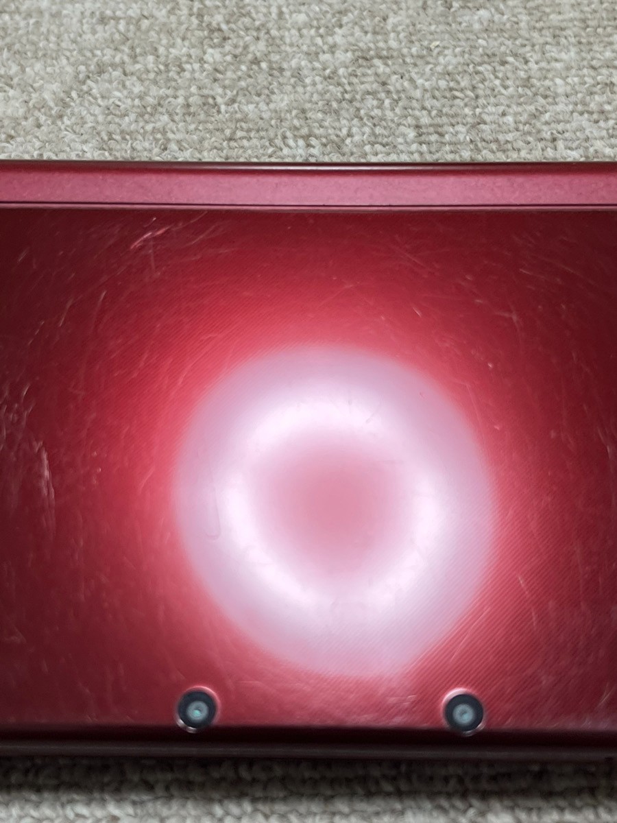 New 3DS LL XL Metalic red Japan Nintendo Console region Japanese B10