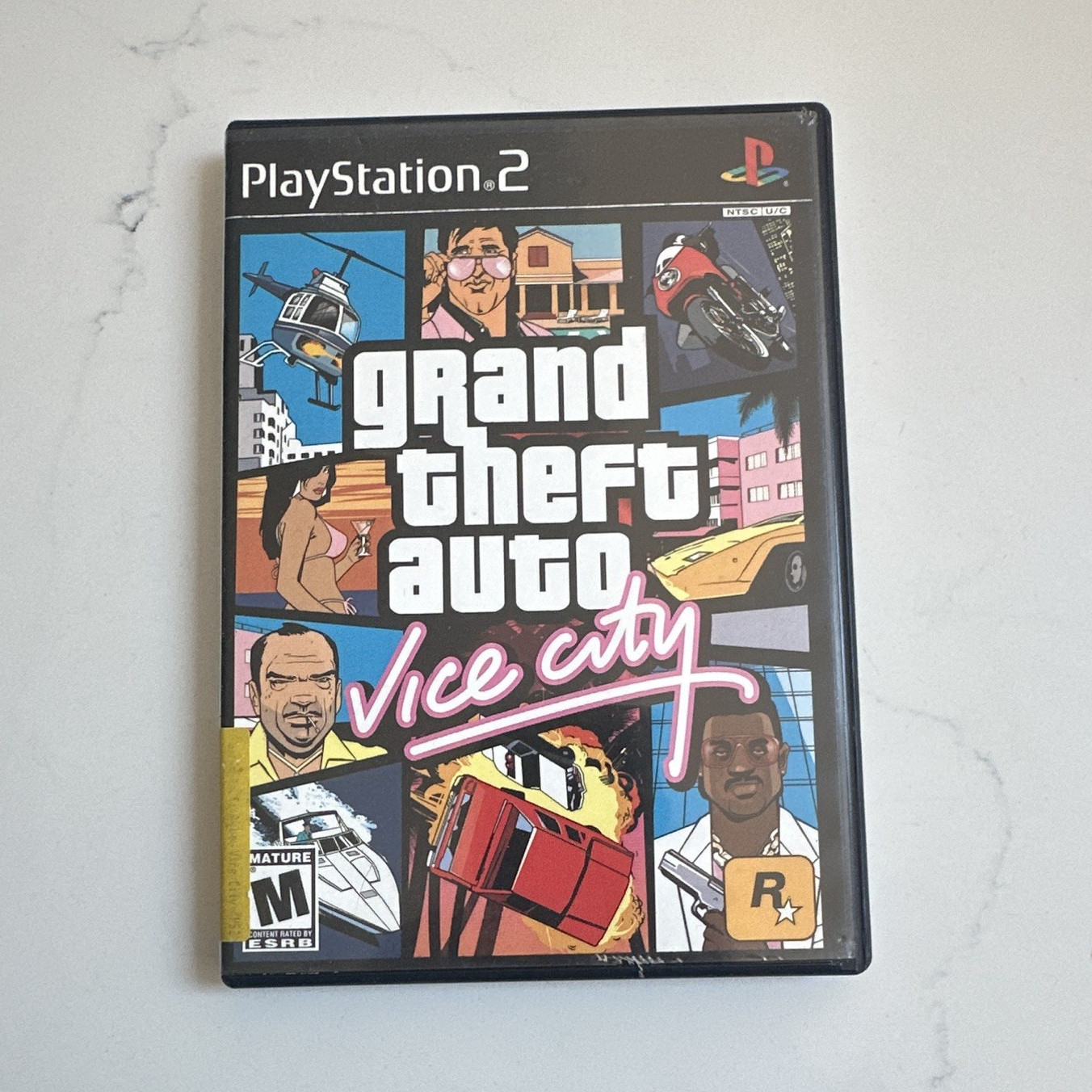 Sony PlayStation 2 GTA Grand Theft Auto: Vice City DVD Keep Case (Empty)