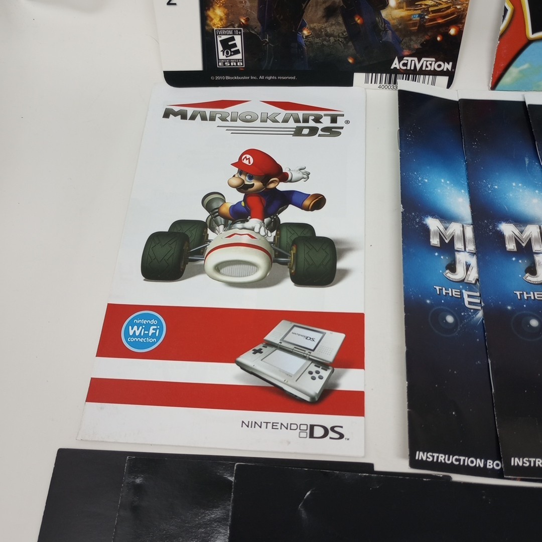 Lot Of 82 Nintendo INSERTS (Some Manuals & Posters) SEE PICS!!