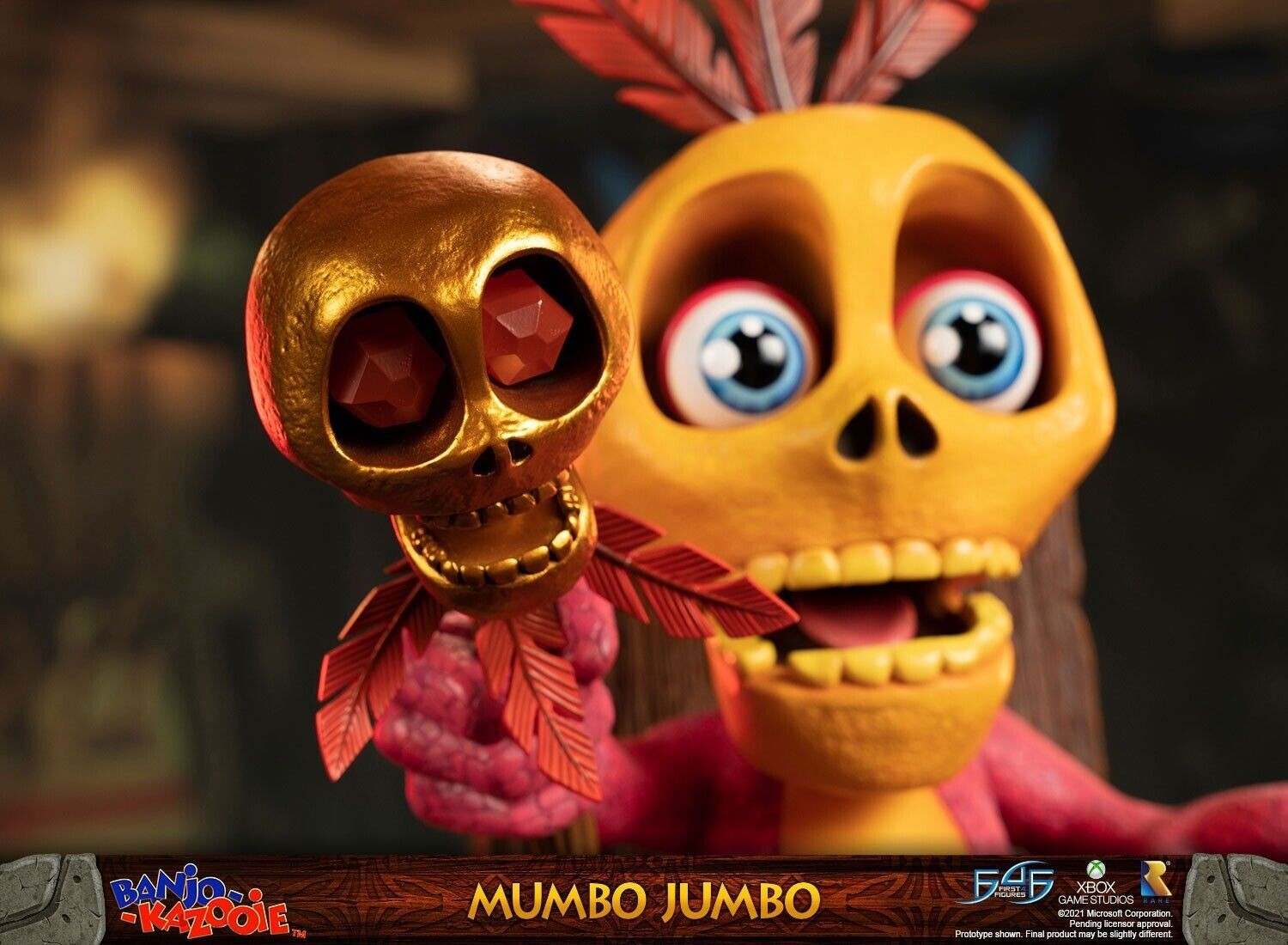 First4Figures Banjo-Kazooie: Mumbo Jumbo Standard Statue Mint in Box