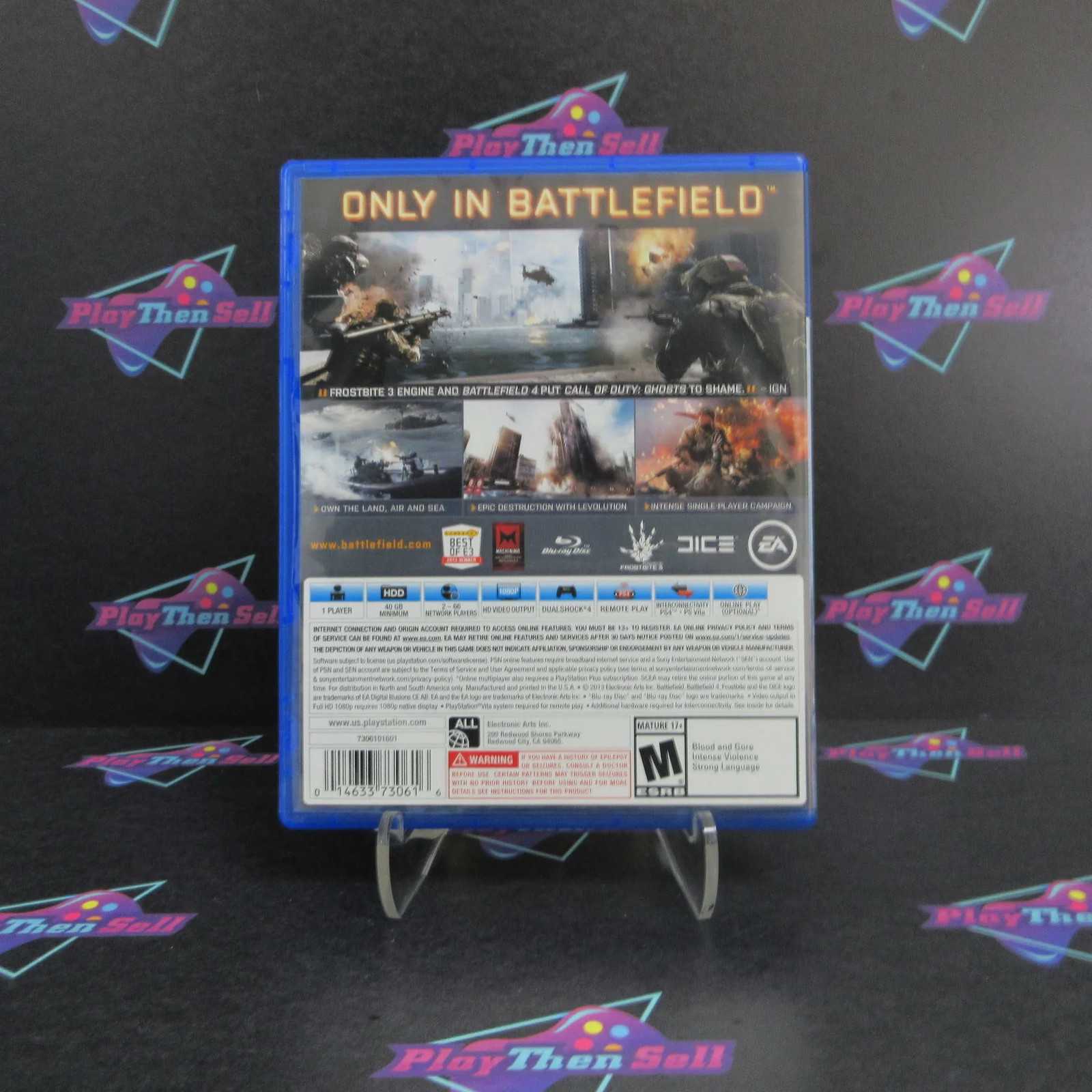 Battlefield 4 PS4 PlayStation 4 Complete – Excellent – 1 Year Warranty