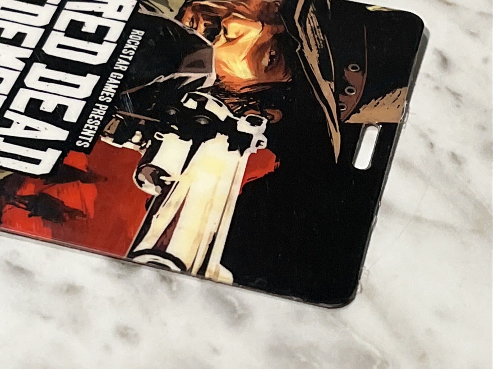 Red Dead Redemption GameStop Employee Pre-Release Promo Tag No Lanyard