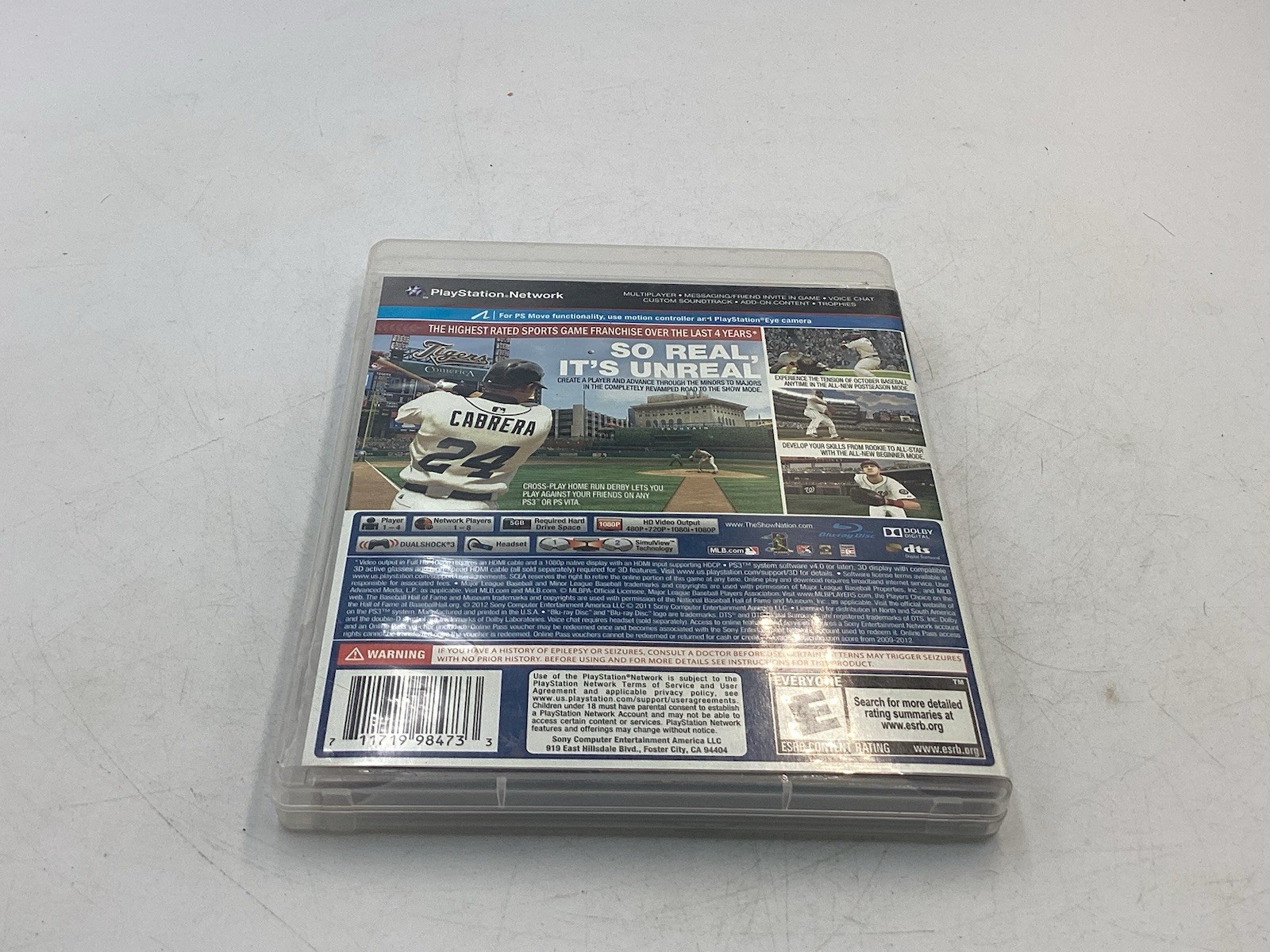 Lot Of 6 MLB The Show PS3 Ps4 09 10 12 13 14 15 Untested
