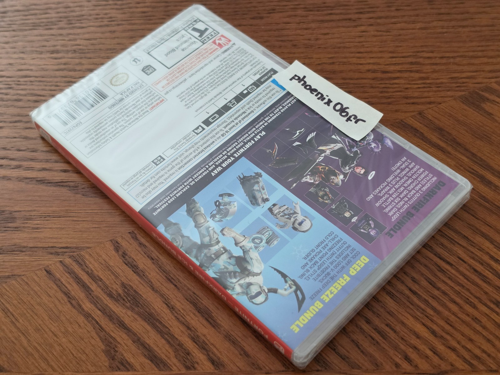 Brand New! Fortnite Darkfire & Ice Bundle NO GAME CARD (Nintendo Switch) Sealed!