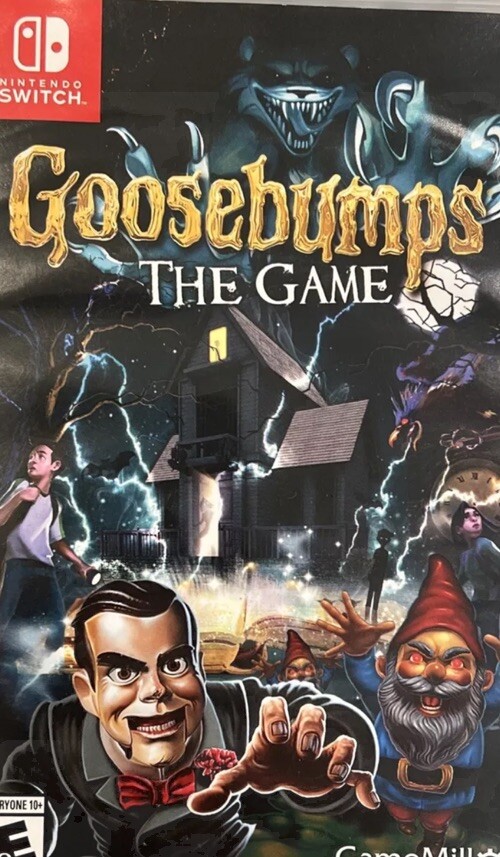 Goosebumps The Game Nintendo Switch, 2018 -PreOwned