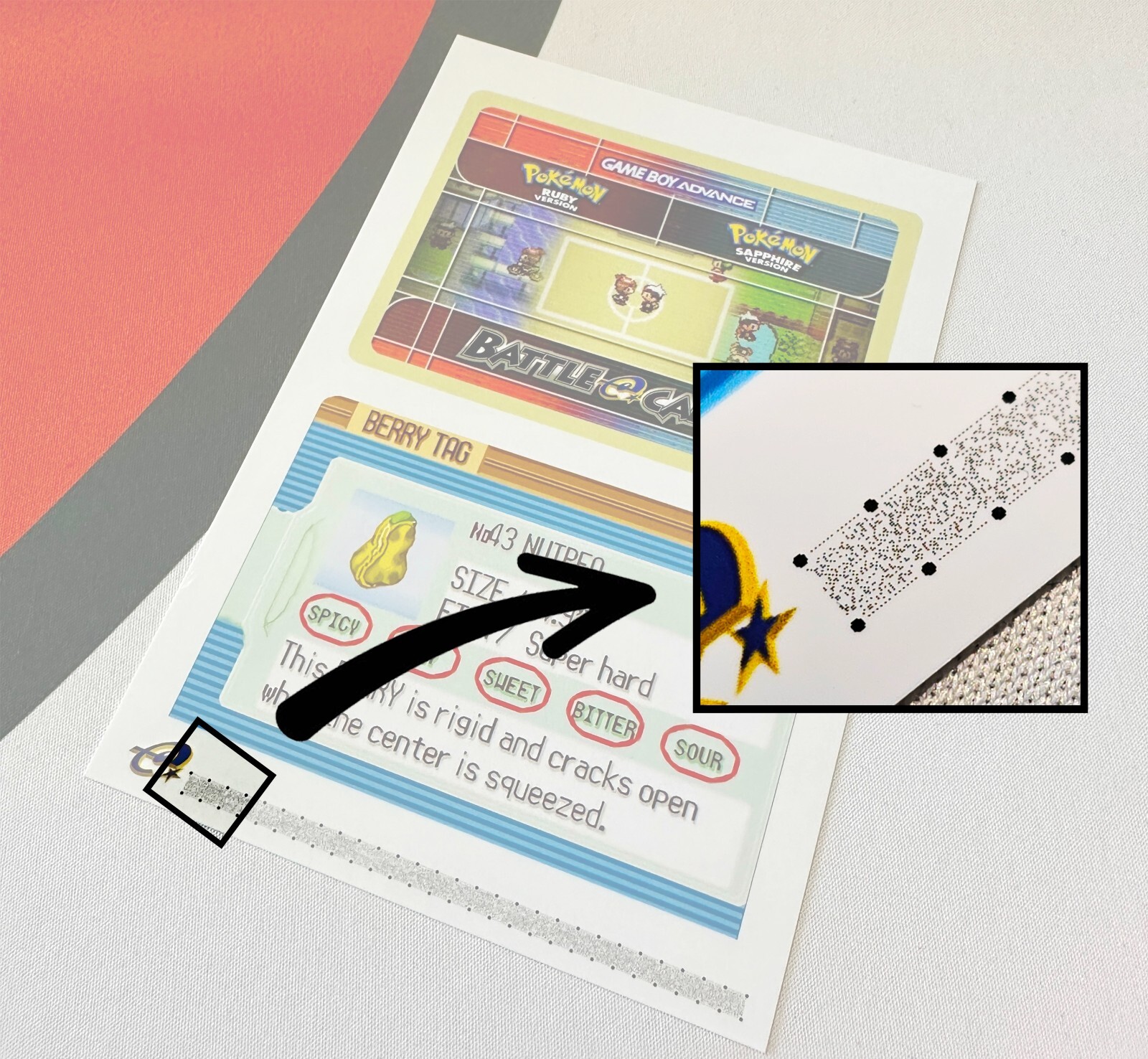 Pokemon Battle-e: Series 1 e-Reader Berries Custom Cards (Read Description)