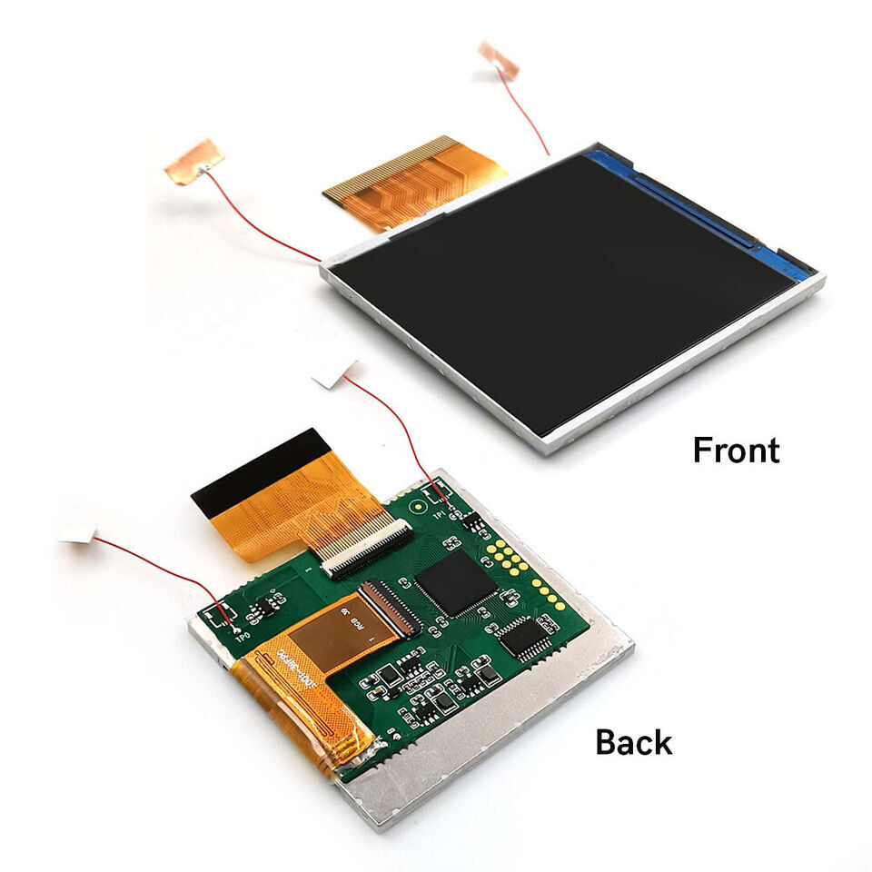 Gameboy Color 2.45″ IPS Backlight NO SOLDER True Drop in Kit for Game Boy GBC