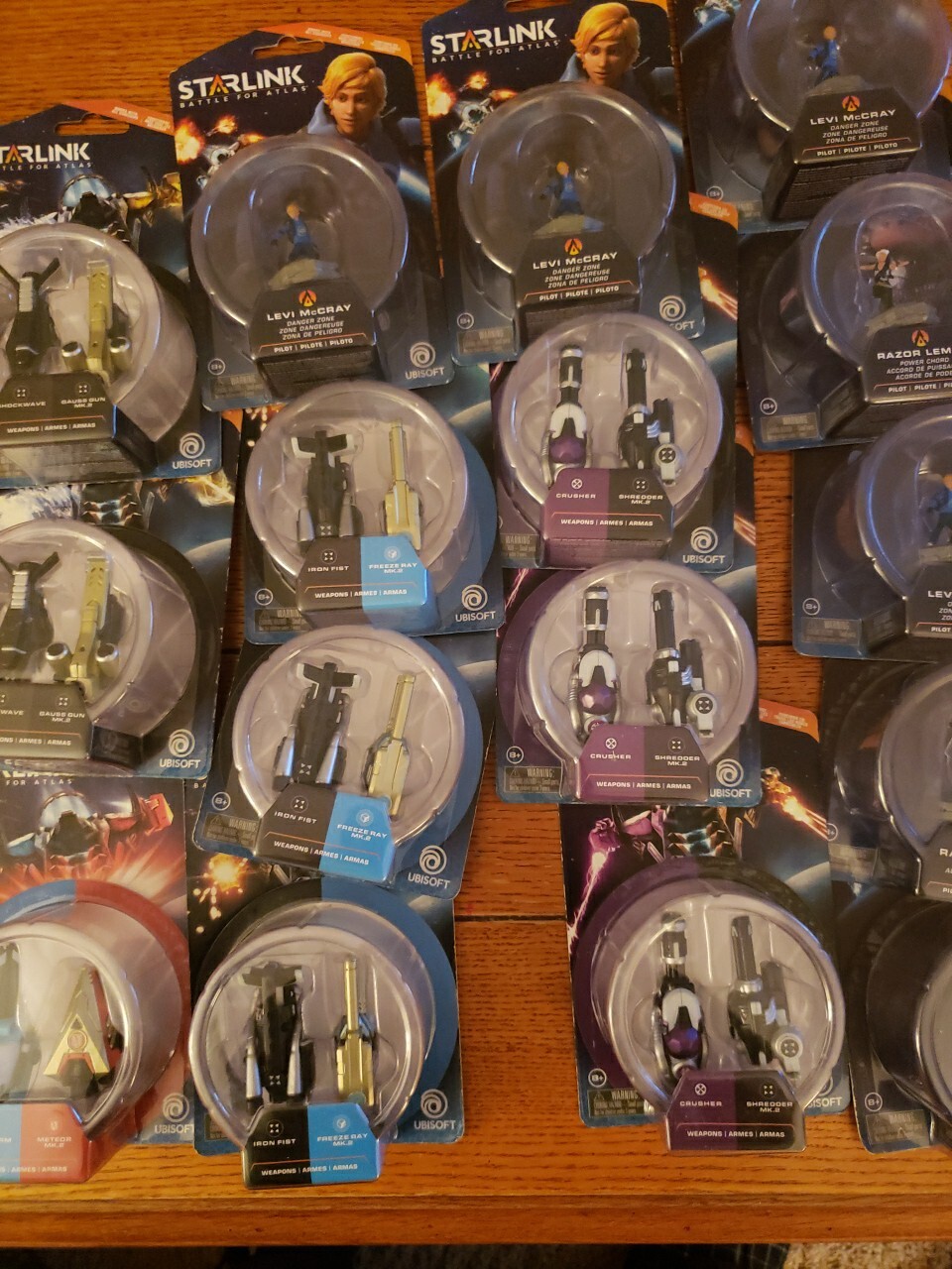 Starlink Battle For Atlas Pilots Weapons Shockwave Different Guns Lot Of 16 New