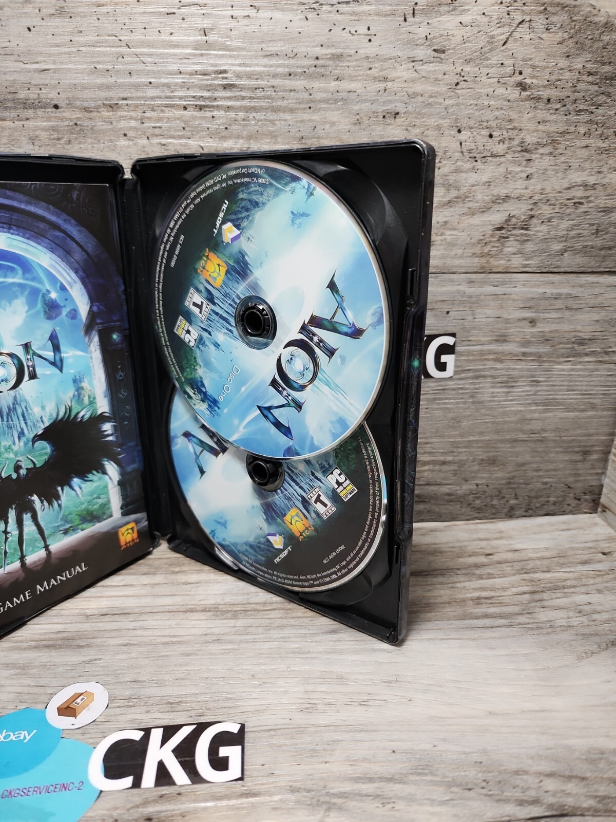 AION A WORLD DIVIDED – PC Video Game – STEELBOOK Edition