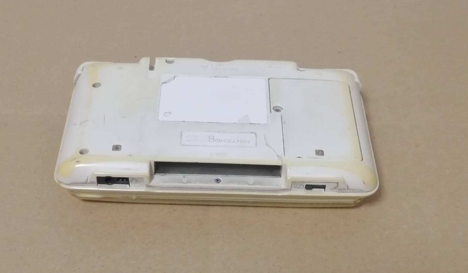 Not Working Nintendo DS White & Silver lot of 2 Console Parts Japan