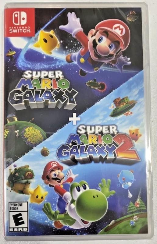 Super Mario Galaxy + Super Mario Galaxy 2 Switch New Game Special [US 2025] – VV