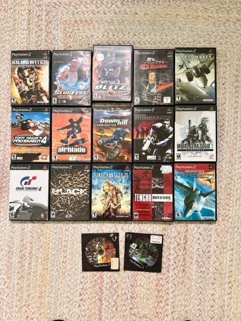 PS2 GAME LOT – TOTAL OF 17 GAMES – TESTED AND VERIFIED WORKING