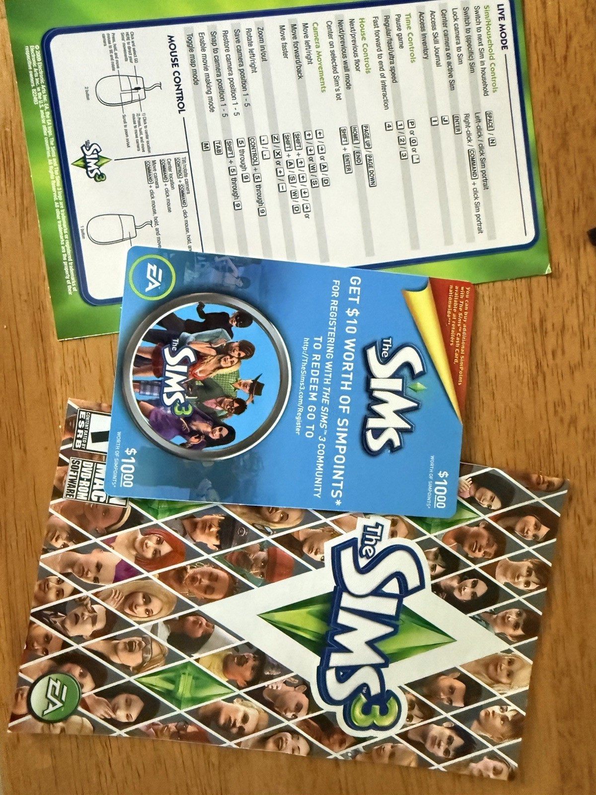 Sims 3 Collector’s Edition – USED Good Condition CIB with USB