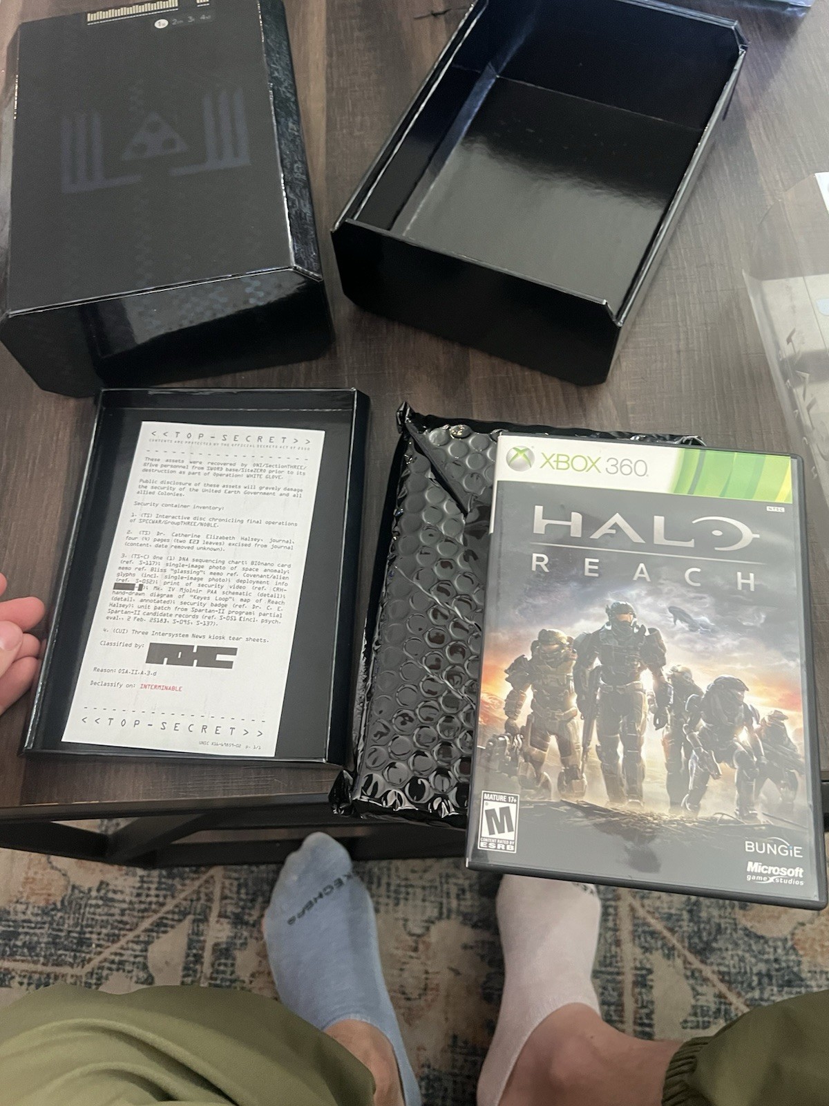 Halo Reach Limited Edition – Microsoft Xbox 360(package Inside Is Still Sealed)