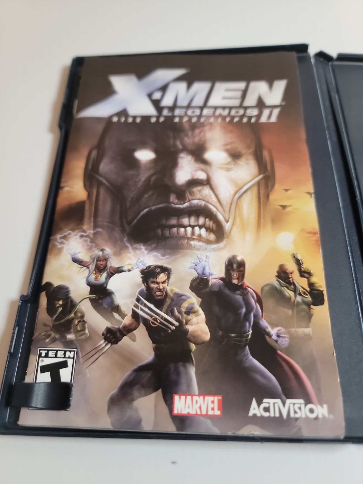 X-Men: Legends II Rise of Apocalypse PlayStation 2 PS2 Complete In Box W/Manual