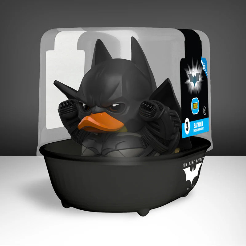 TUBBZ 1st Edition DC Comics Batman The Dark Knight Official Duck Figure JEEP