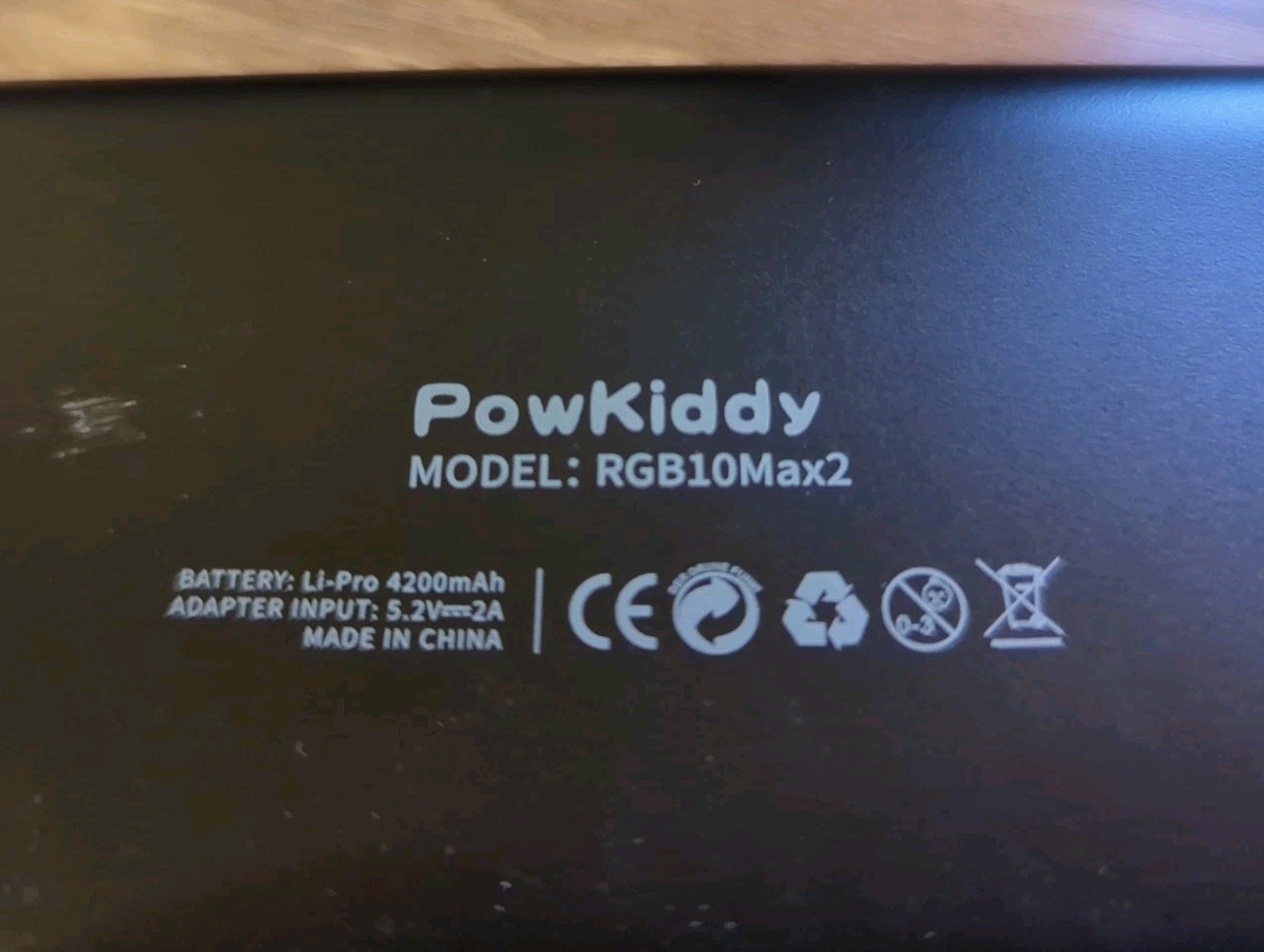 Powkiddy RGB10 Max 2 Handheld Gaming Console Retro Console – no SD – no Screen