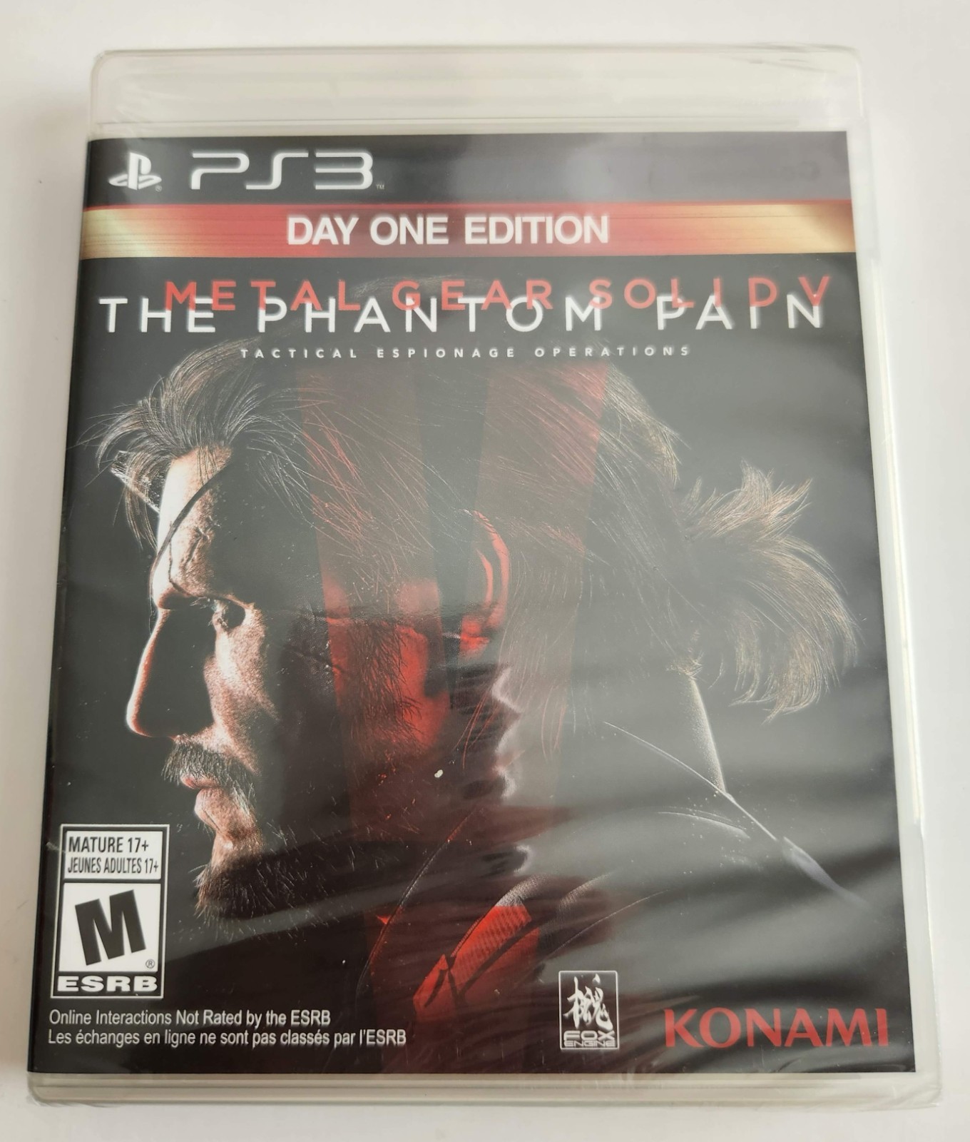 Metal Gear Solid V: The Phantom Pain (PS3) DAY ONE EDITION US Release *NEW*