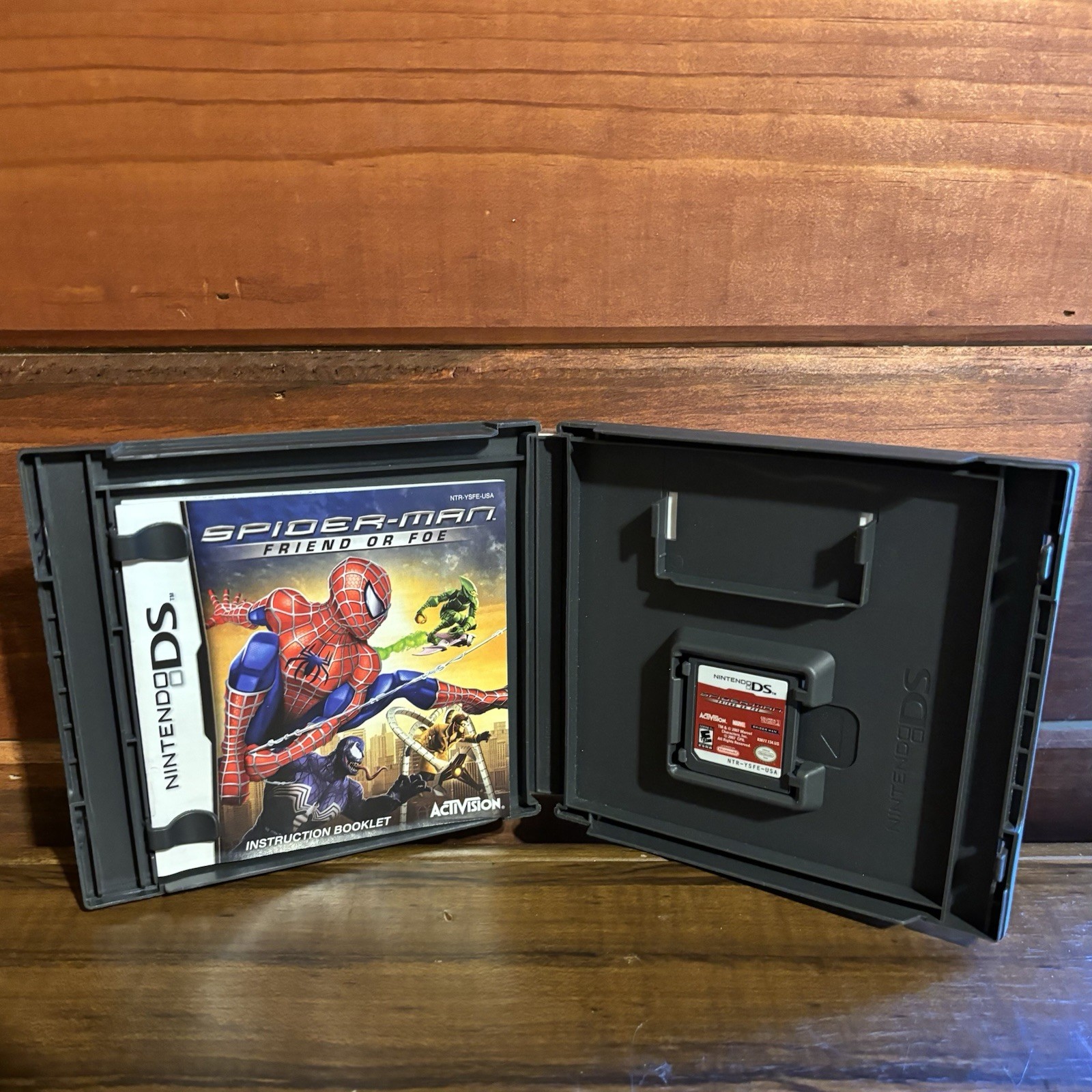 Nintendo DS Spider-Man Friend or Foe inc manual for DS 2DS 3DS Fast Shipping