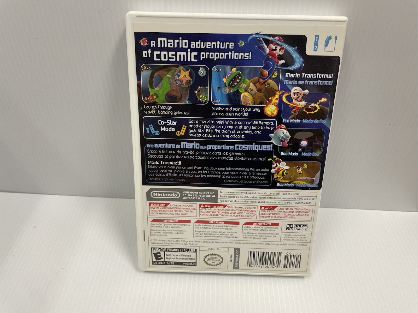 Super Mario Galaxy (Nintendo Wii, 2007)
