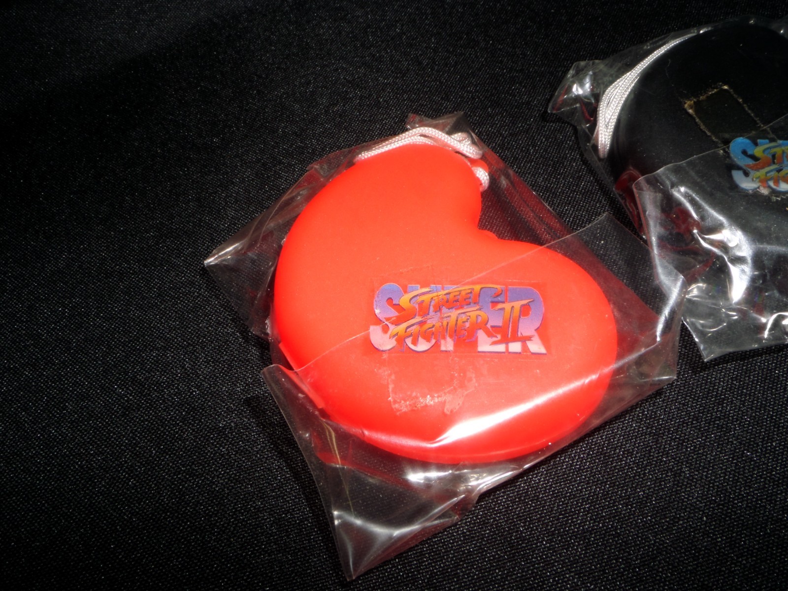 Super Street Fighter II 2 Chun-Li & Ryu Plastic Containers Capcom