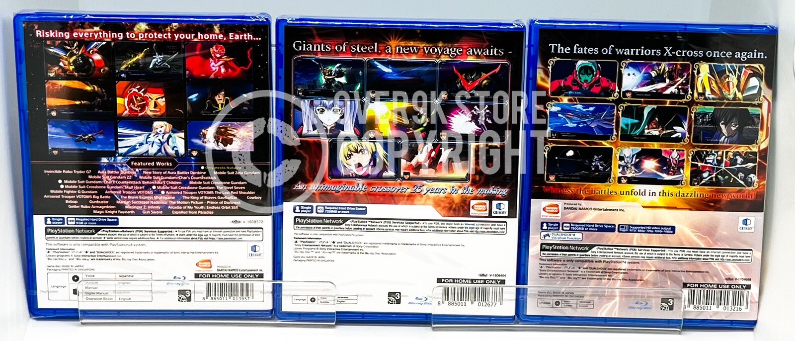 Super Robot Wars T + V + X – PS4 – Brand New | Factory Sealed