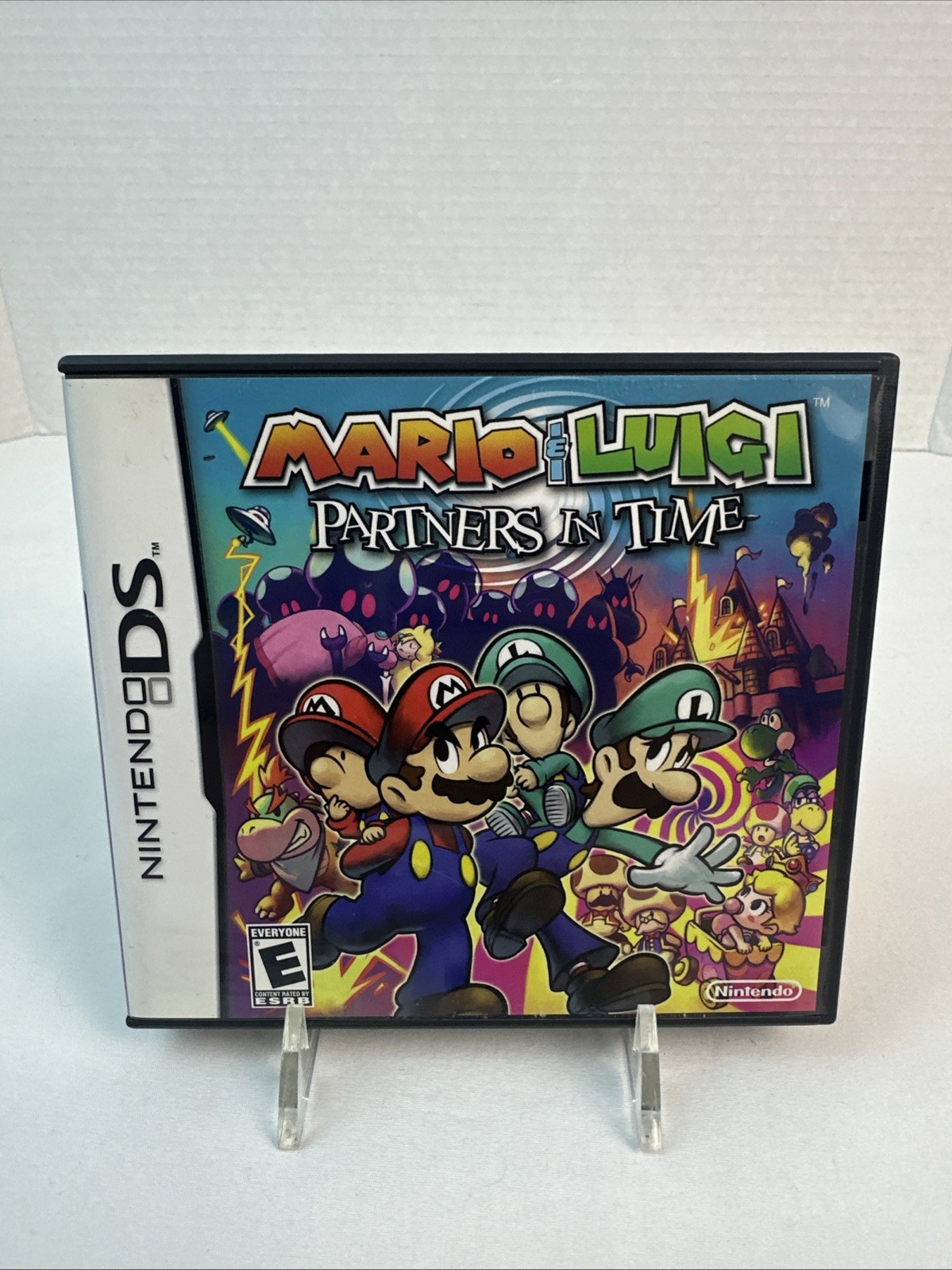 Mario And Luigi Partners in Time (Nintendo DS, 2005) CIB Complete w/ Manual