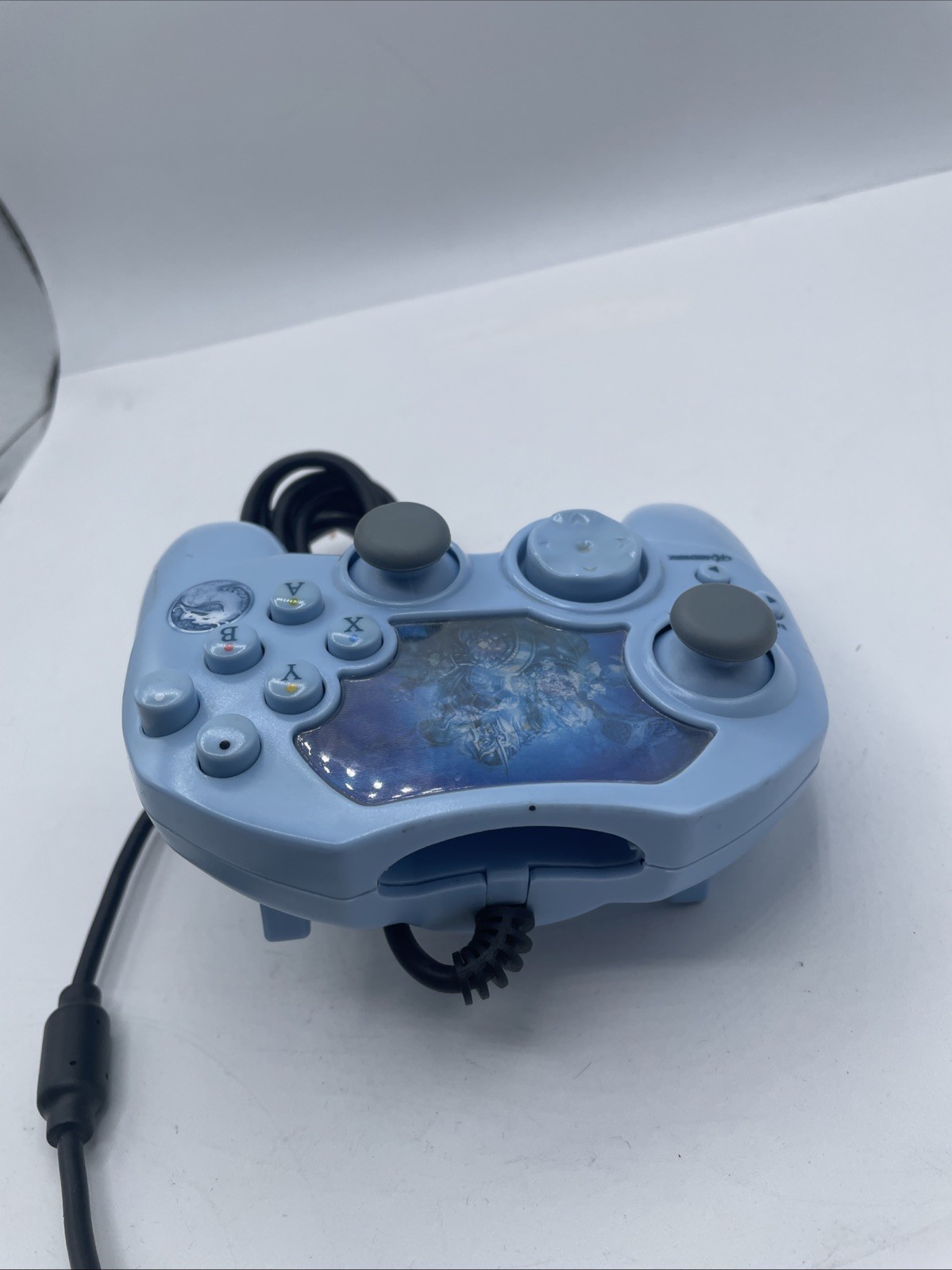 NubyTech Xbox Wired Ergonomic Light Blue Controller 6ft Cable for Microsoft Xbox