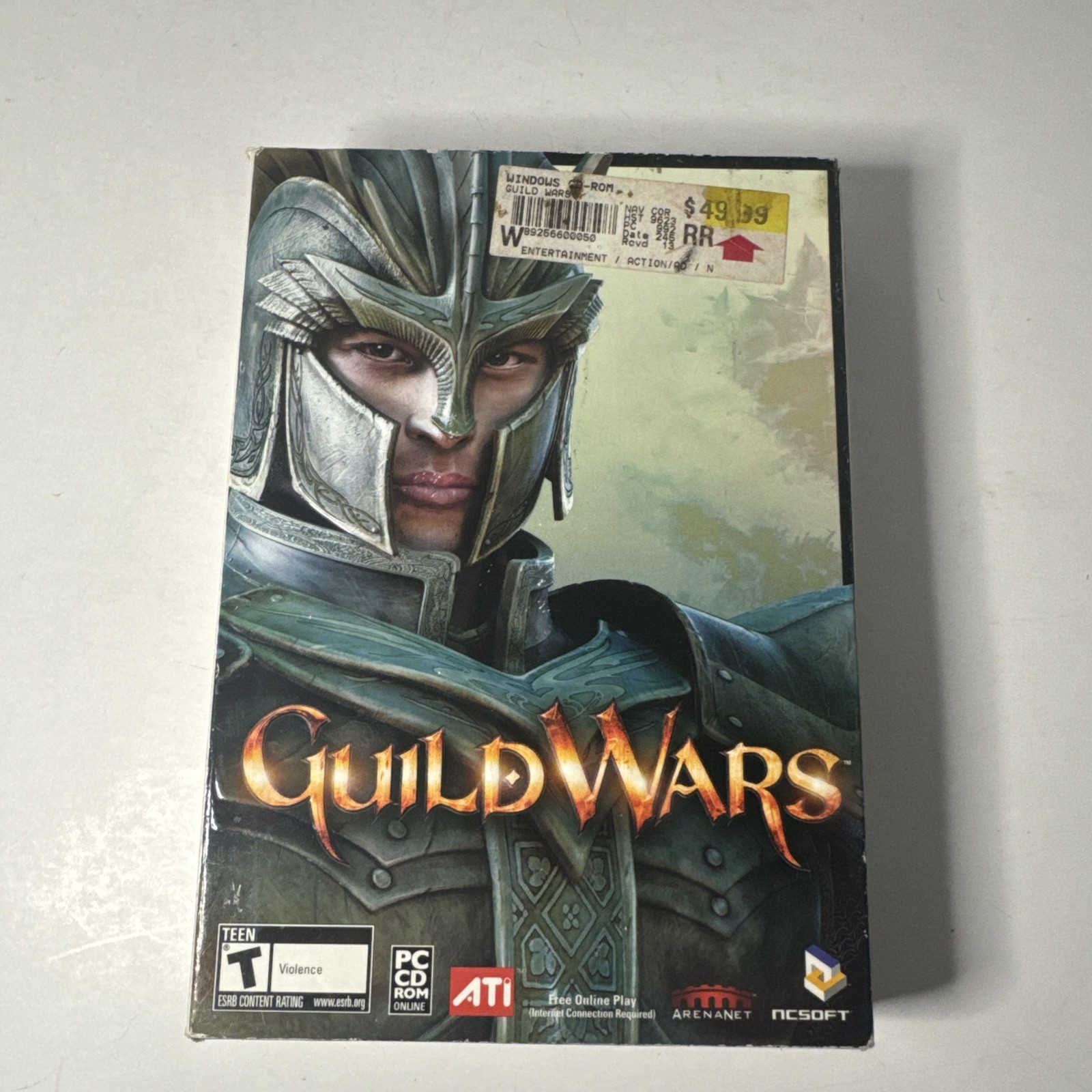 Role Playing PC Game Lot: Guild Wars & World Of Warcraft WOW Burning Crusade