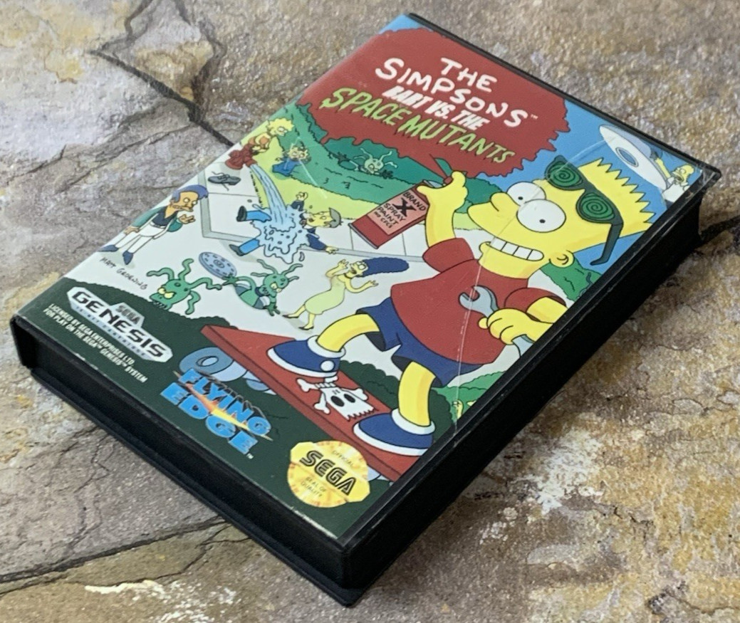 Simpsons: Bart vs. The Space Mutants CIB – Sega Genesis