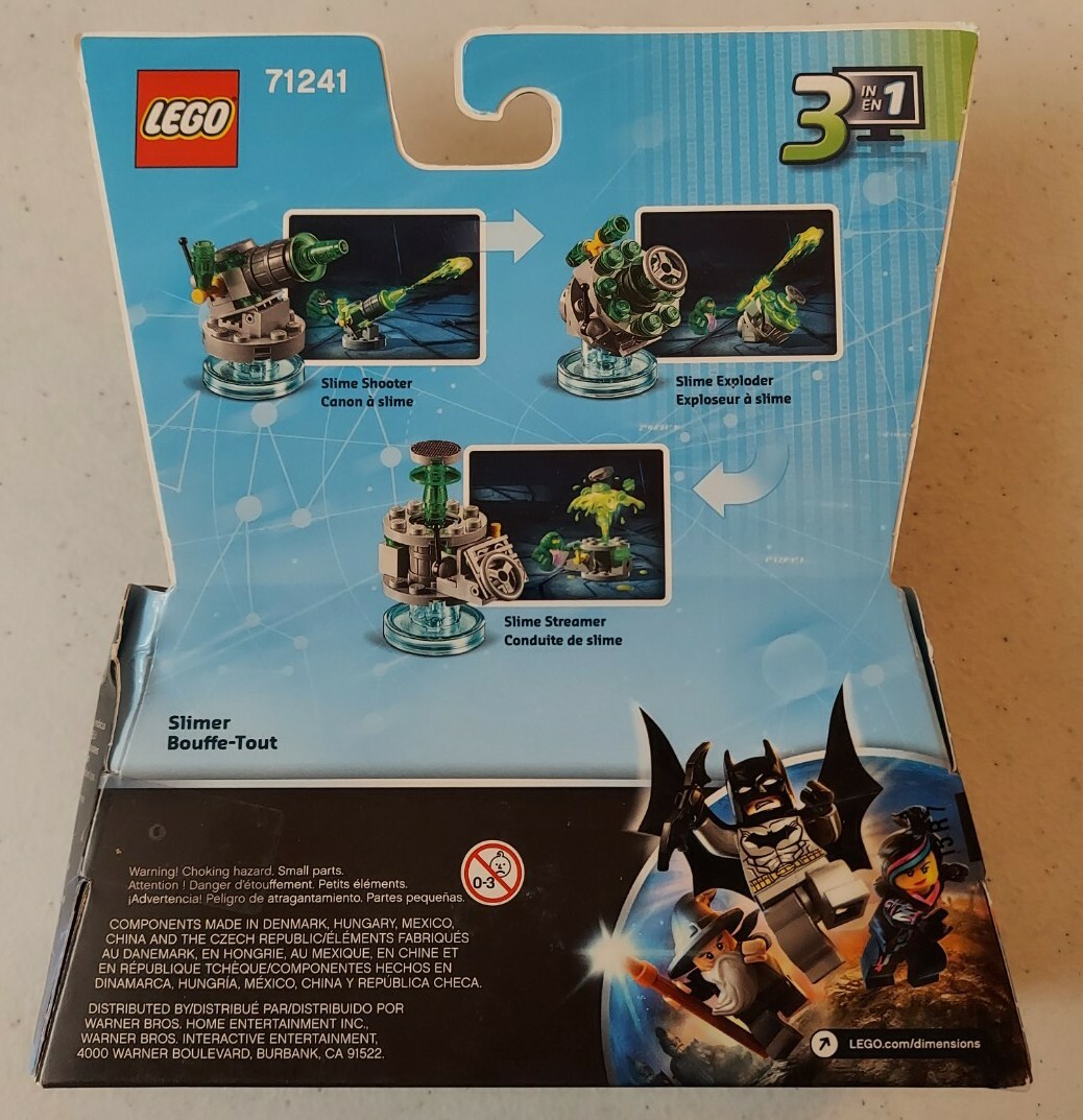 NEW Lego SLIMER Ghostbusters Dimensions Fun Pack 71241 ghost minifig minifigure
