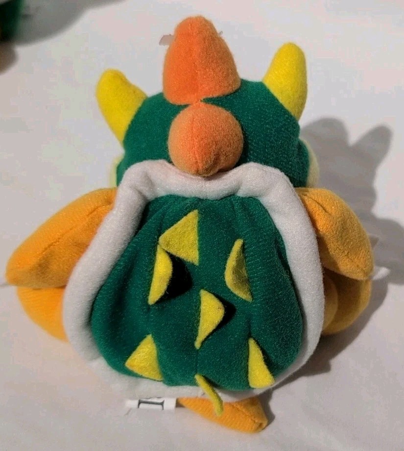1997 BD&A Super Mario Bowser Mario & Yoshi Nintendo 64 Beanie Plushes