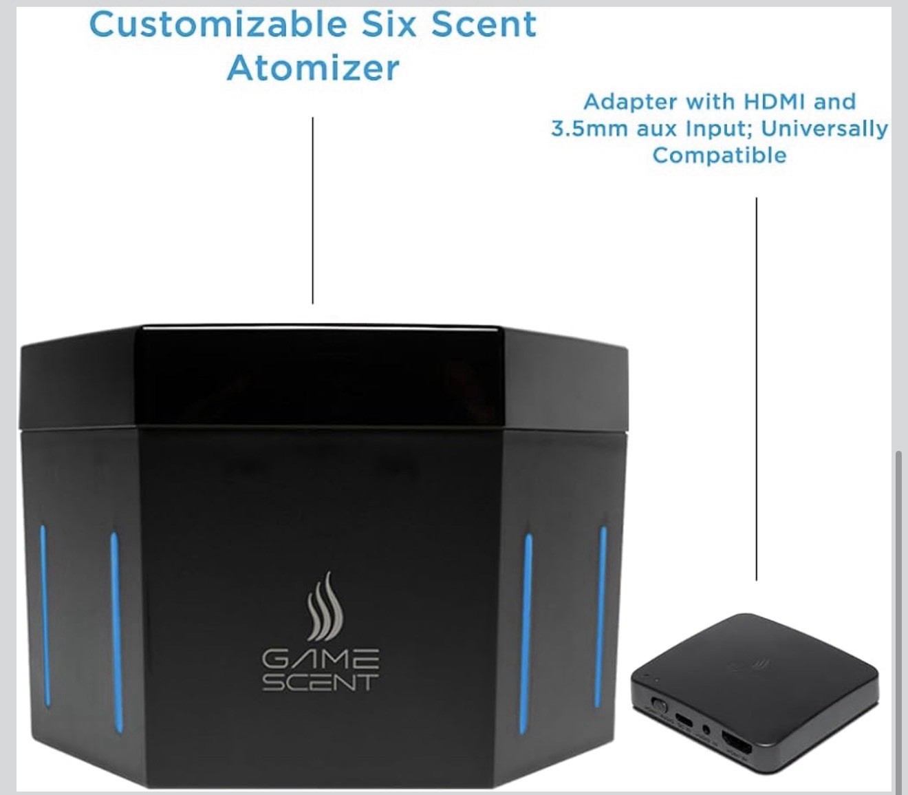 GameScent Automated Gaming Scent Atomizer, Automatically Releases scents associa