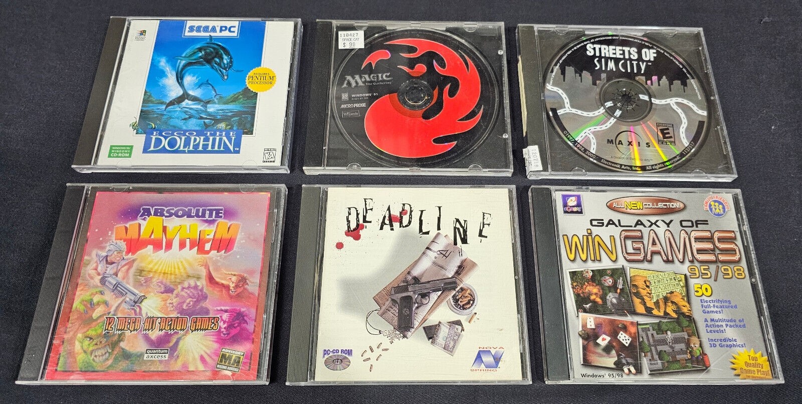 Huge Lot of 55+ 90s Windows 95 98 2000 Games & Software – Cool titles! Read