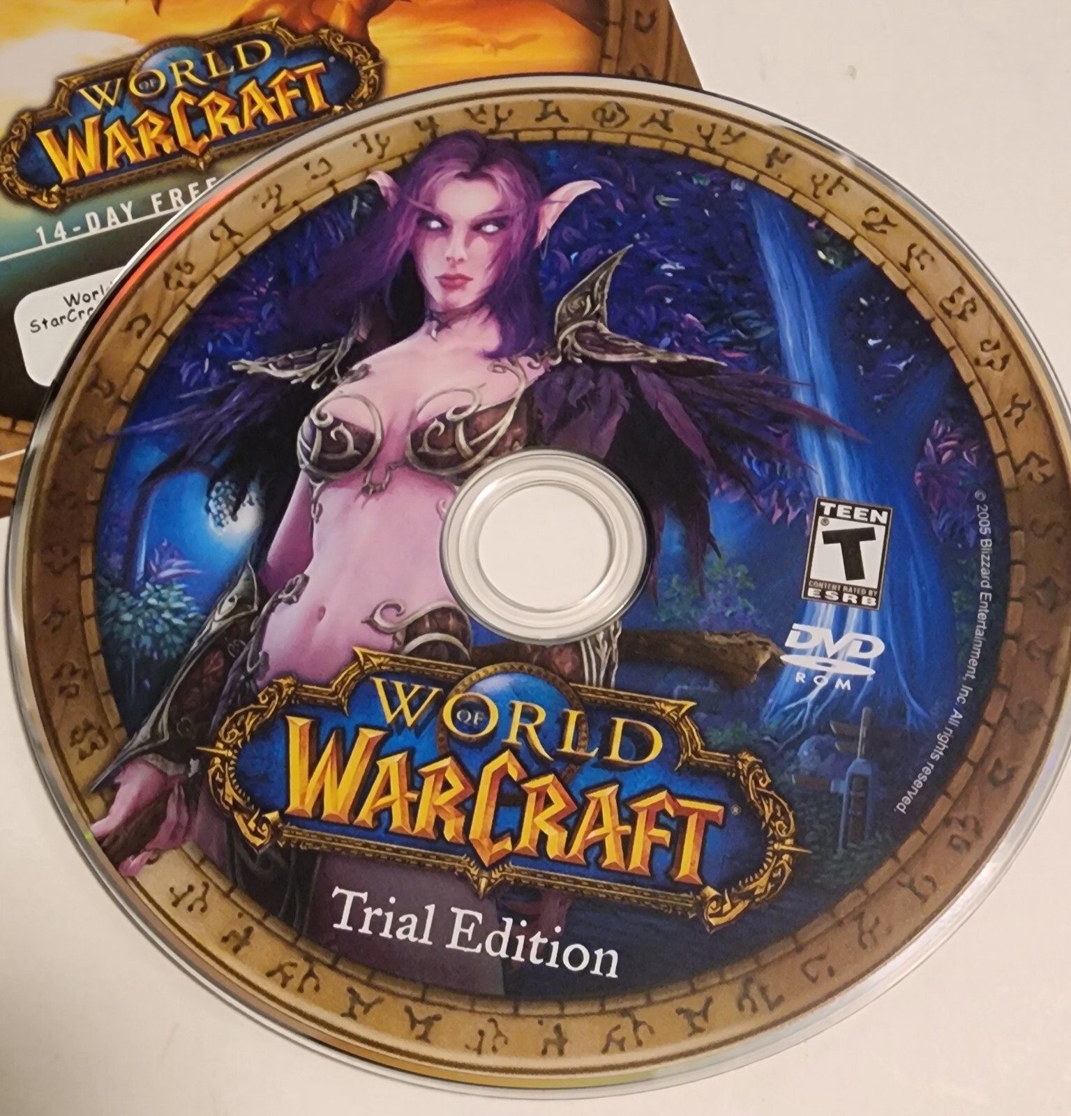 World of Warcraft Trial Edition PC Video Games Blizzard 14 Day Free DVD ROM WOW