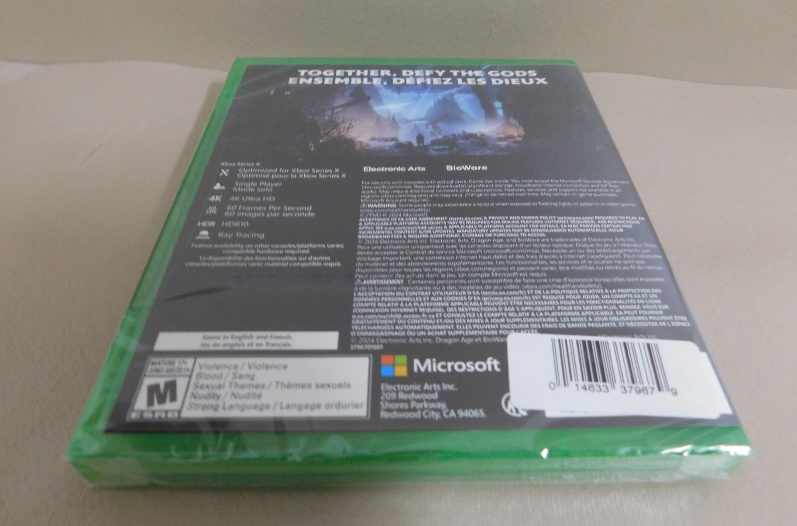 DRAGON AGE TheVeilguard for Xbox Series X New Sealed